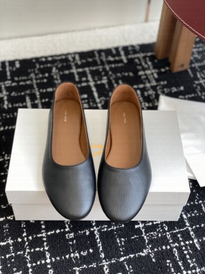 The Row Ballet Lambskin Flats