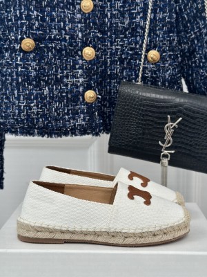 LES ESPADRILLES CELINE IN TWEED & CALFSKIN 