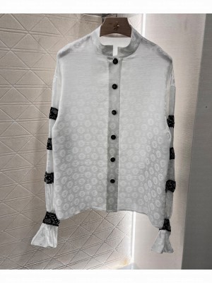 Chanel Women's Silk Shirt White