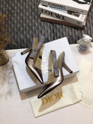 DIOR HEEL 9.5CM J'ADIOR SLINGBACK PUMPS TECHNICAL FABRIC 06