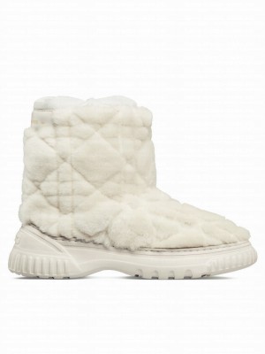 Christian Dior Women's Frost Ankle Boot White