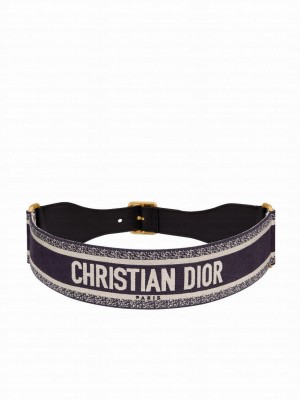 Christian Dior Belt B0001 Dark Blue