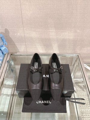 Chanel Women's Mary Jane Flat Ballet Black