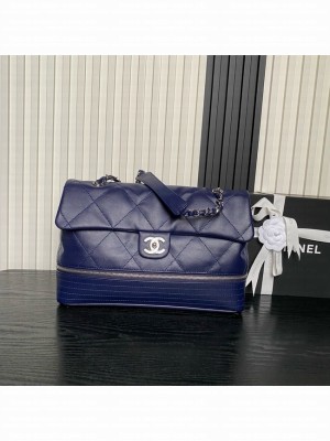 CHANEL Lambskin Shoulder Bags 9902 blue