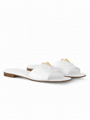 Louis Vuitton Women's LV Capri Flat Mule White