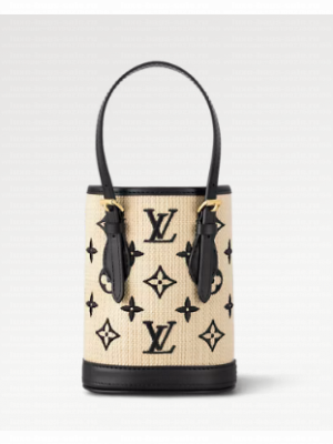 Louis Vuitton Nano Bucket M82418 Black
