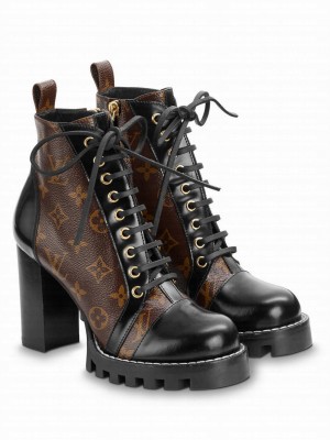 Louis Vuitton Women's Star Trail Ankle Boot Black
