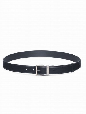 Gucci GG Emblem Belt With Square Buckle Black