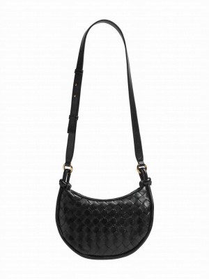 Bottega Veneta Gemelli Messenger Black