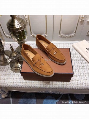 Loro Piana Open Walk Suede Booties