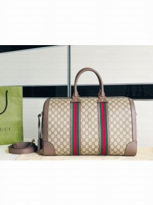Gucci Jumbo GG large duffle bag 645021 BROWN