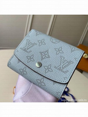 Louis Vuitton Iris Compact Wallet M62540 Light Blue Collection