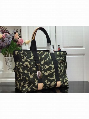 Louis Vuitton Monogramouflage Tray Hnad Bag Ltd Canvas M95783