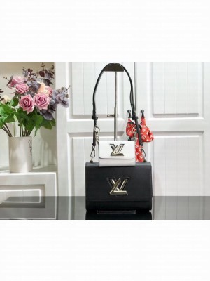 Louis Vuitton TWIST MM M55683 Black/White