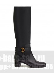 Hermes Women's Justine 50 Boot Black