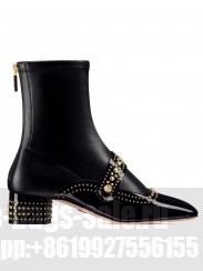 Christian Dior Women's Belle-D Heeled Ankle Boot Black