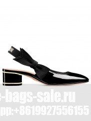Christian Dior Women's Miss Dior Paris Slingback Pump Black