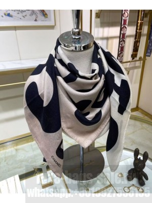 Chanel Women s Square Scarf White