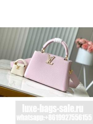 Louis Vuitton Capucines BB M24575 light pink