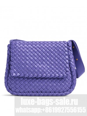 Bottega Veneta Cobble Shoulder Bag 709418 Purple