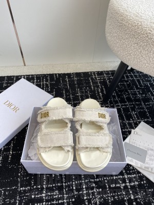 Dior Dioract Slide Sandals 08