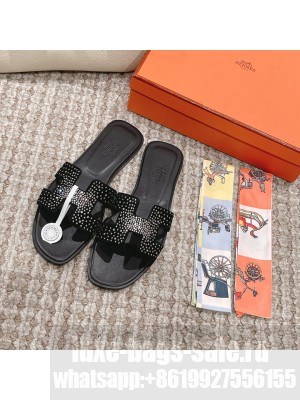 Hermes Oran Flat Slide Sandals 2023 Collection 054