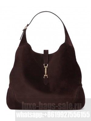 Gucci Jackie Giorno Shoulder Bag 841542 Dark Coffee