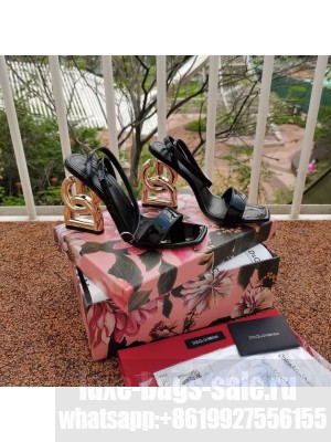 Dolce & Gabbana 105 mm with DG Pop heel sandals 02