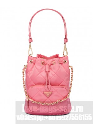Prada Re-Nylon Shoulder Bag 1BH038 Peachblow