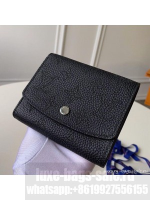 Louis Vuitton Iris Compact Wallet M62540 Black Collection