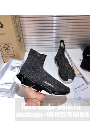 Balenciaga Unisex Speed 2.0 Knit Sock Sneakers 015 2021 Collection