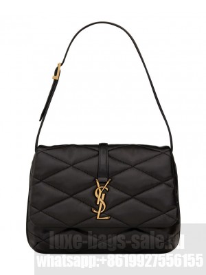 Saint Laurent Le 57 Shoulder Bag In Quilted Lambskin 698567 Black