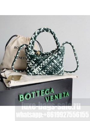 Bottega Veneta Small Tosca 776755 green&white