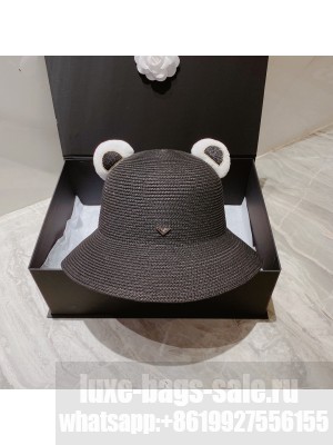 Prada Cat ears top hat 2022 Collection 112