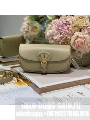 DIOR BOBBY EAST-WEST BAG Box Calfskin M9317S Gray