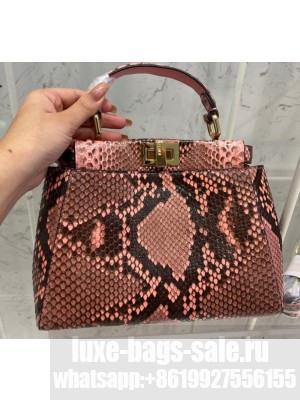 Fendi Python Peekaboo Mini Bag 01