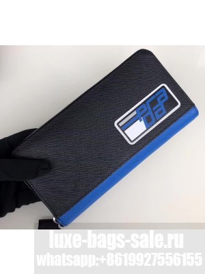 Prada Leather Men's Document Holder Wallet 2ML317 2M1317 06