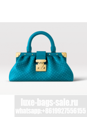 Louis Vuitton Monogram Clutch M22327 blue