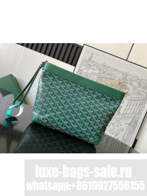 Goyard Conti pouch Green