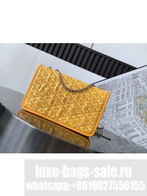 Goyard Alexandre III Bag Yellow