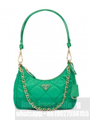 Prada Re-Nylon Mini-Bag 1BC204 Green