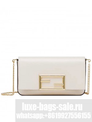 Fendi Wallet On Chain With Pouches Cream