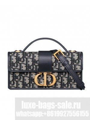 Christian Dior Miss Montaigne Mini Bag Dark Blue
