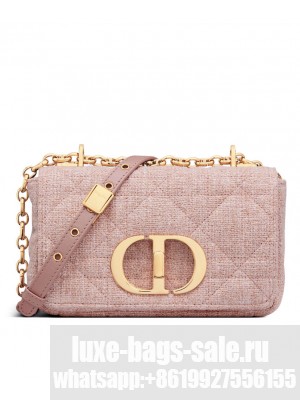Christian Dior Small Dior Caro Bag Pink