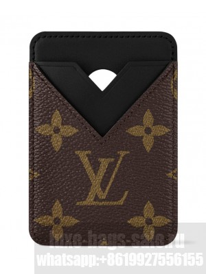 Louis Vuitton Magnetic Card Holder M13185 Black