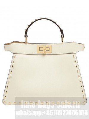 Fendi Peekaboo ISeeU Bag 8BN327 Cream