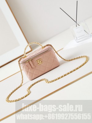CHANEL MINI CLUTCH WITH CHAIN AP3820 light pink