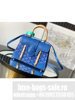 Goyard Saïgon Structuré Mini Bag Blue