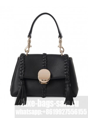Chloe Penelope Mini Soft Shoulder Bag Black
