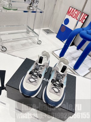 Chanel G39488 Suede Calfskin, Mesh & Fabric Sneakers 010